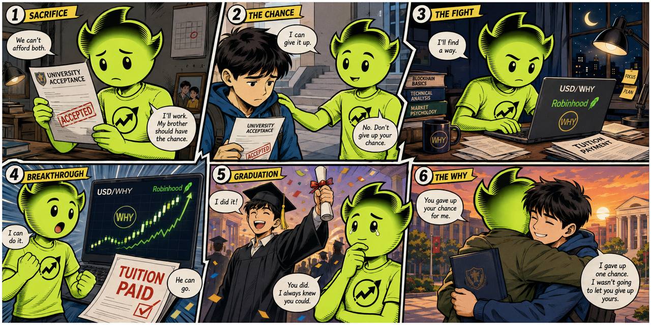 $WHY comic — the sacrifice